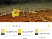 Tablet Screenshot of huna.org.br